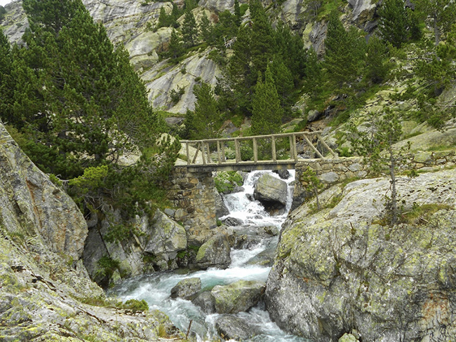 Puente sobre el río Caldares